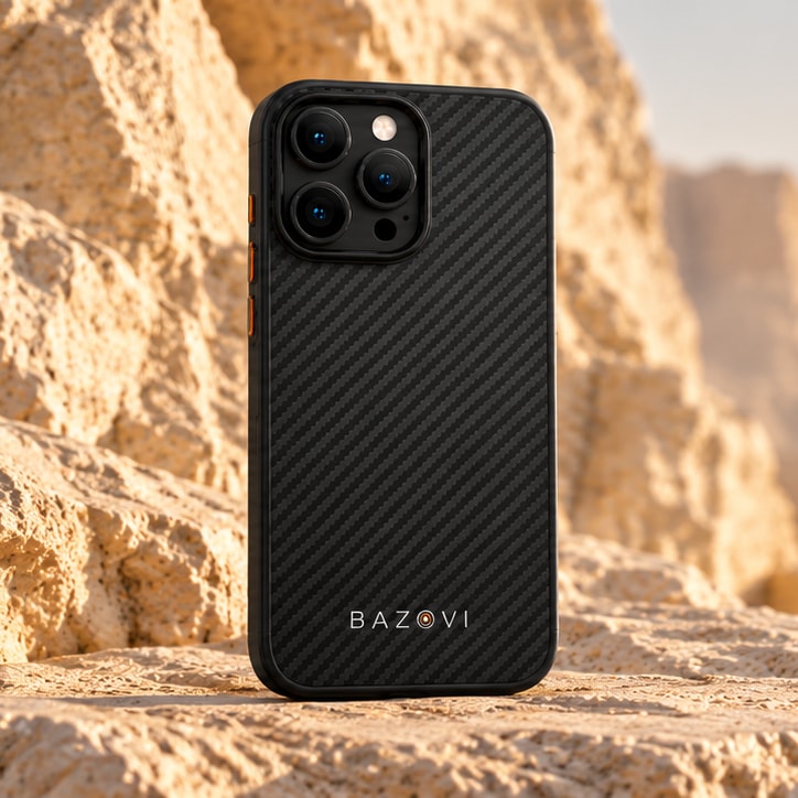 Fibre Alignment AeroWeave 600D Aramid Fibre iPhone Case, MagSafe | Bazovi