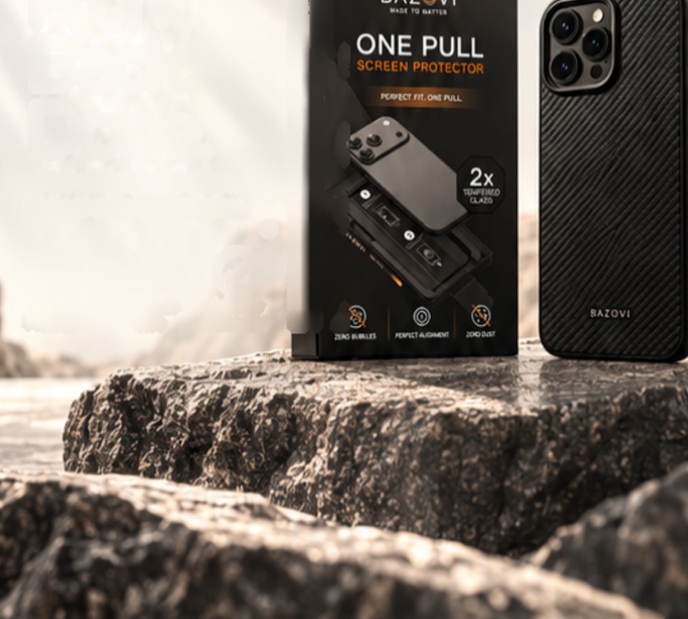 iPhone Case + Tempered Glass Combo, The Set | Bazovi